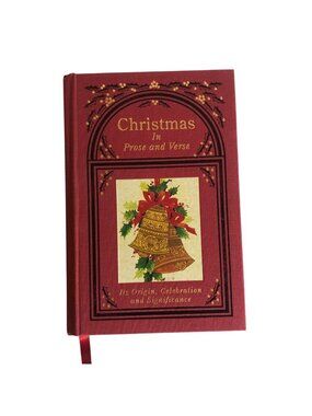 Christmas In Prose and Verse By Allison C Putala Deluxe Edition Hardcover Book